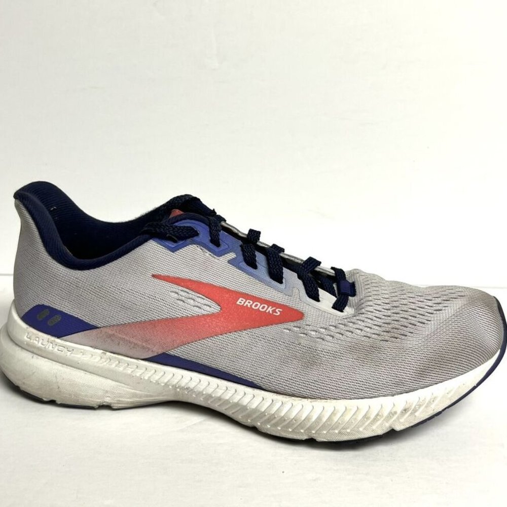 Brooks Womens Launch 8 Running Shoe Gray Size 7.5 M